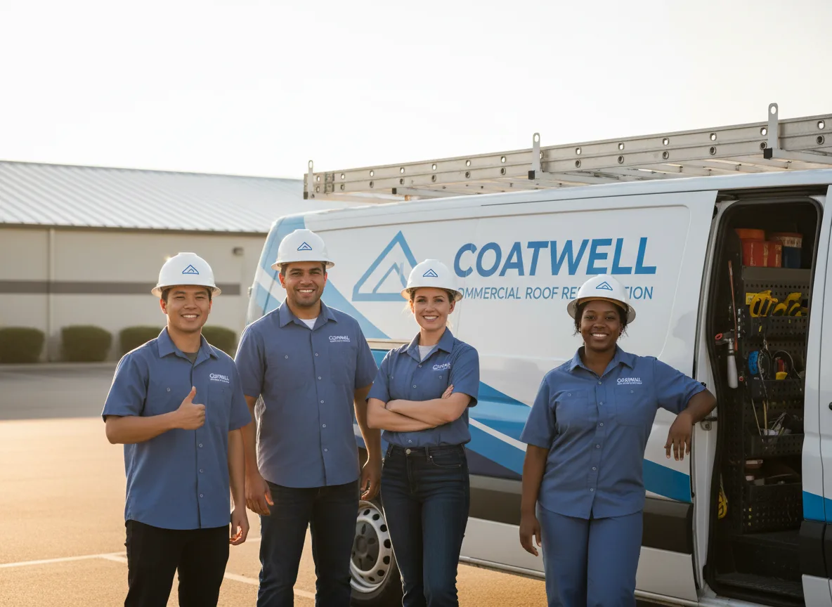 Commercial roof coating company in Hartville, OH